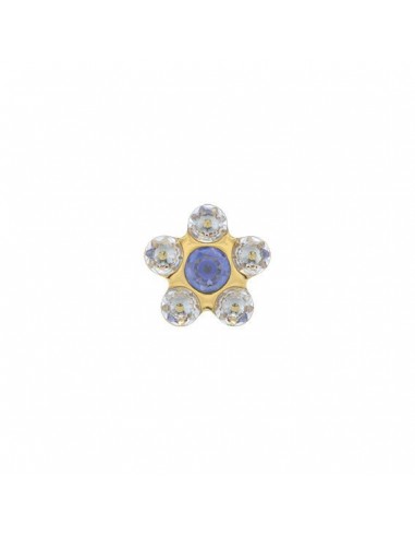 STUDEX 7511-6049 STOKROTKA SZAFIR BRYLANTY ZŁOTA
