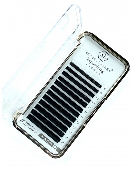 SECRET L.RZĘSY HYPNOTIZING D 0,05 MIX ROZMIARÓW 7-14