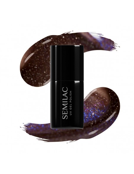 SEMILAC 827 GEL POLISH AI BROWN 7ML