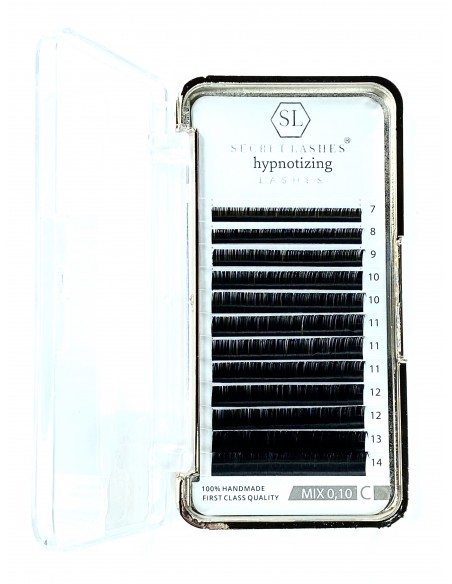 SECRET L.RZĘSY HYPNOTIZING C 0,10 MIX ROZMIARÓW 7-14