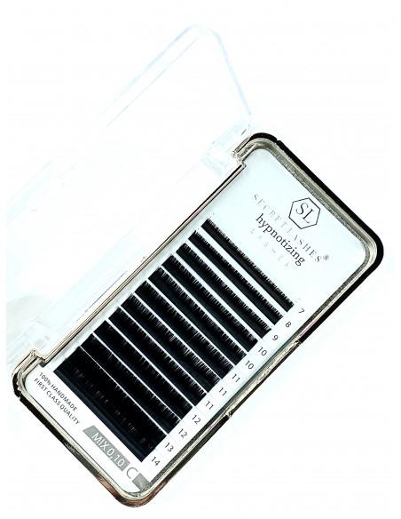 SECRET L.RZĘSY HYPNOTIZING C 0,10 MIX ROZMIARÓW 7-14