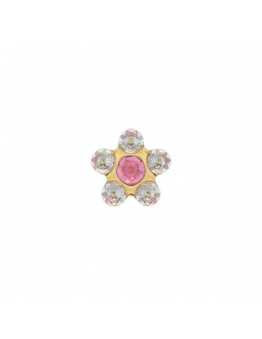 STUDEX 7511-6410 STOKROTKA RÓŻA Z BRYLANT.ZŁOTA