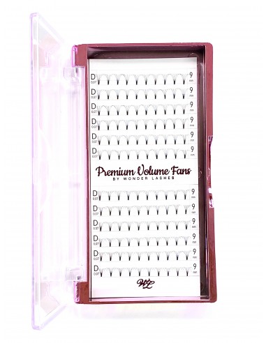 WONDER LASHES RZĘSY PREMIUM VOLUME 6D D 0,07 DŁ.9