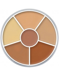 KRYOLAN KOREKTORY PALETA RAINBOW 6 KOL. No.4 9086