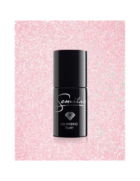 Semilac 164 Pink Cristals 7 ml.