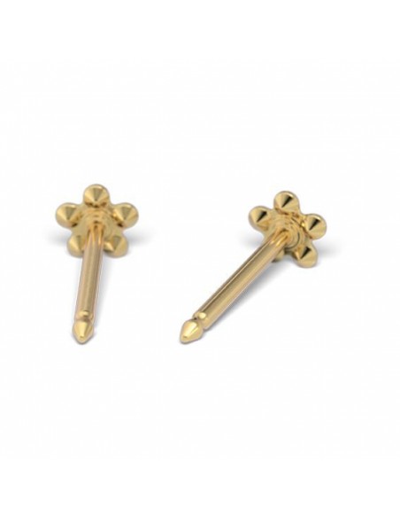 STUDEX 7581-6004 BABY STOKROTKA Z CYRKONIAMI ZŁOTA