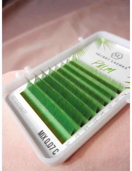 Secret Lashes Colour Palm C 0,07 Mix