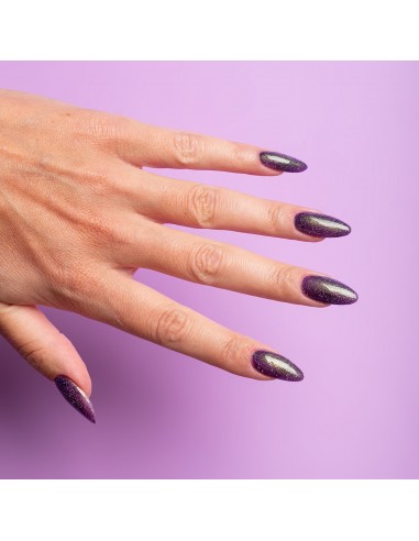 SEMILAC 825 GEL POLISH CYBER VIOLET 7 ML