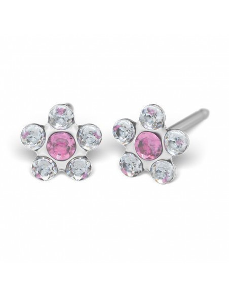 STUDEX 7512-6410 STOKROTKA RÓŻ.5 BRYLANT.SREBRNA