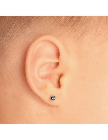 Studex 7582-0204 Baby Cyrkonia 2 mm Srebrna