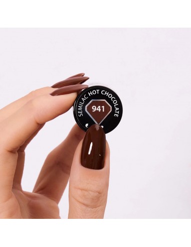 Semilac 941 Hot Chocolate 7 ml.