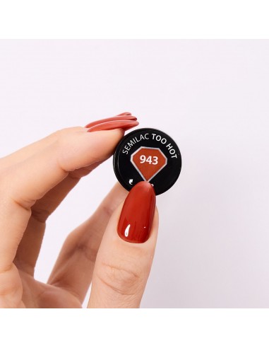 Semilac 943 Too Hot 7 ml.
