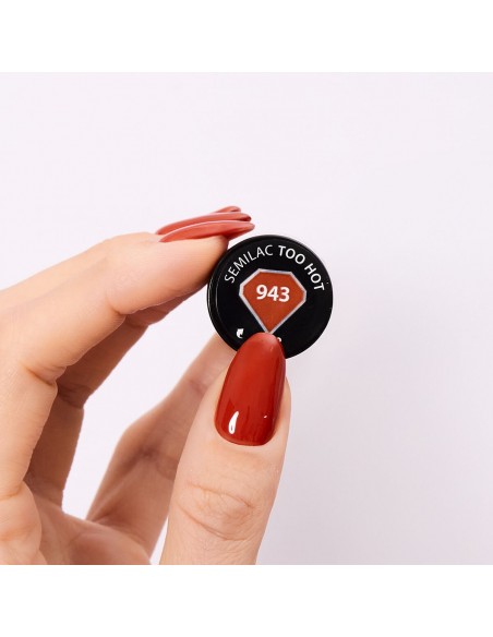 Semilac 943 Too Hot 7 ml.