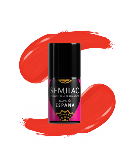Semilac 476 Coral Mediterraneo 7 ml.