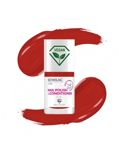 Semilac 017 Lakier Klasyczny z Odżywką 2w1 7 ml.