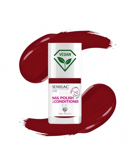Semilac 018 Lakier Klasyczny z Odżywką 2w1 7 ml.