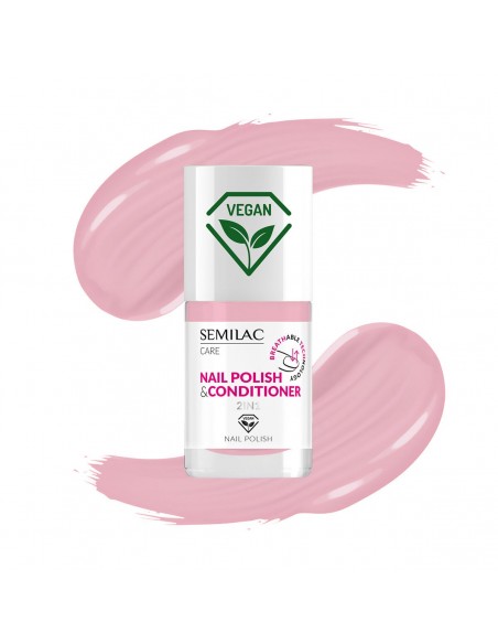 Semilac 034 Lakier Klasyczny z Odżywką 2w1 7 ml.