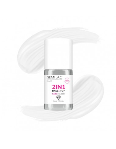Semilac Base/Top 2w1 Hard & Glossy 7 ml.