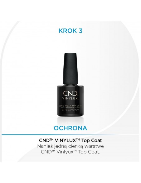 Vinylux Long Wear Shine Top Coat 15 ml.