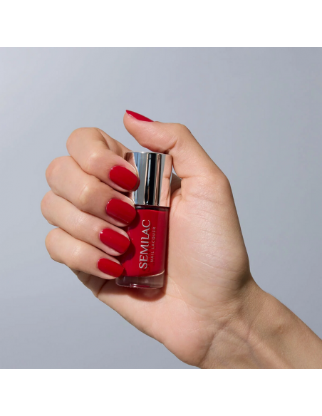 Semilac 110 Lakier Klasyczny Classic Red 9 ml