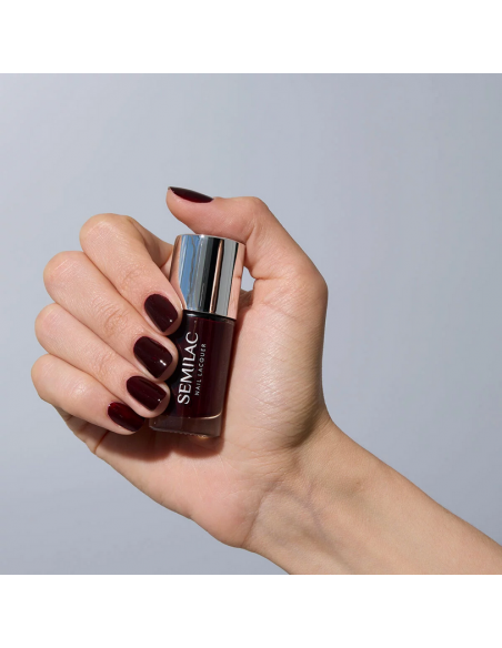 Semilac 112 Lakier Klasyczny Wine Red 9ml
