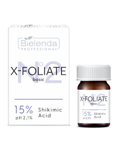 Bielenda X-Foliate Basic Kwas Sziklimowy 15% 5 ml.
