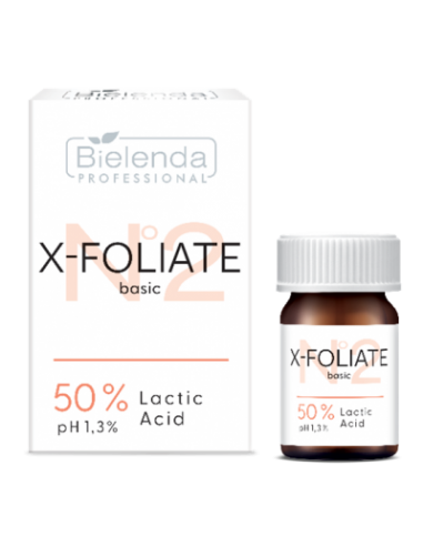 Bielenda X-Foliate Basic Kwas Mlekowy 50% 5 ml.