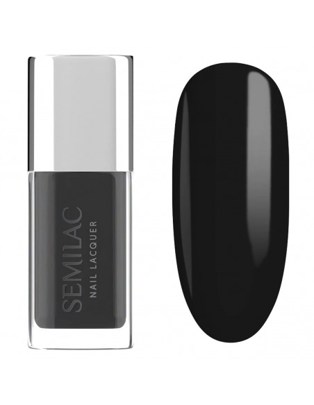 Semilac 109 Lakier Klasyczny Classic Black 9 ml.