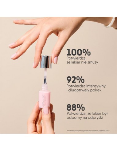 Semilac 109 Lakier Klasyczny Classic Black 9 ml.