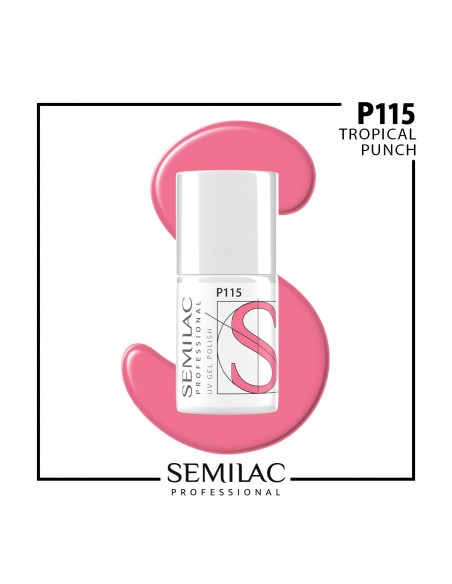 Semilac Prof.P115 Tropical Punch 7 ml.