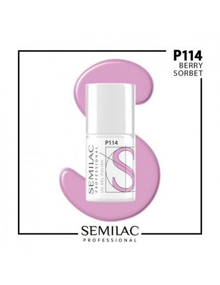 Semilac Prof.P114 Berry Sorbet 7 ml