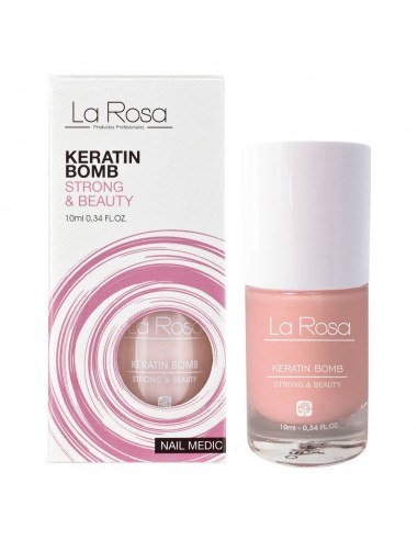 LA ROSA ODŻYWKA NAIL MEDIC KERATIN BOMB 10ML.