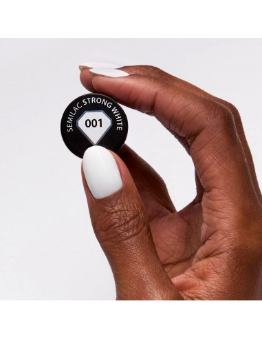 Semilac 001 Strong White 7 ml.