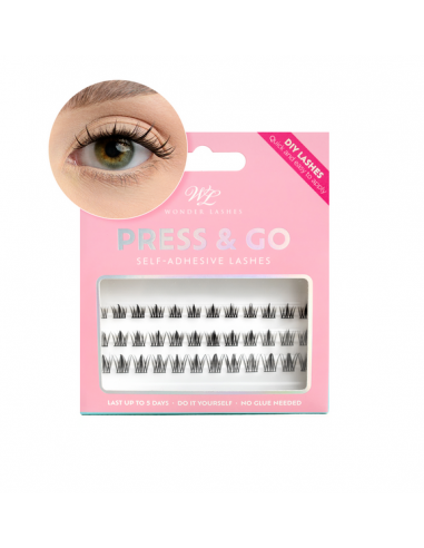Wonder Lashes Rzęsy Samoprzylepne Kim Effect dł.10mm