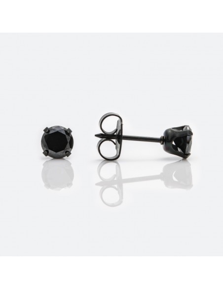 Studex 7527-0160 Cubic Zirconia 5 mm Czarna Cyrkonia