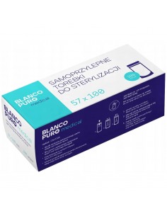 Blanco Puro Torebki Foliowo-Papierowe Do Sterylizatora 57...