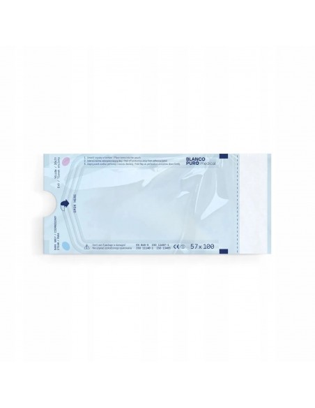 Blanco Puro Torebki Foliowo-Papierowe Do Sterylizatora 57 x 100
