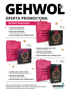 Gehwol Krem Lipidro 20 ml. + Krem Dzika Róża 50 ml. 2