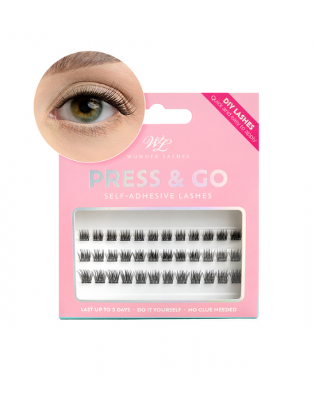 Wonder Lashes Rzęsy Samoprzylepne Natural dł.12mm