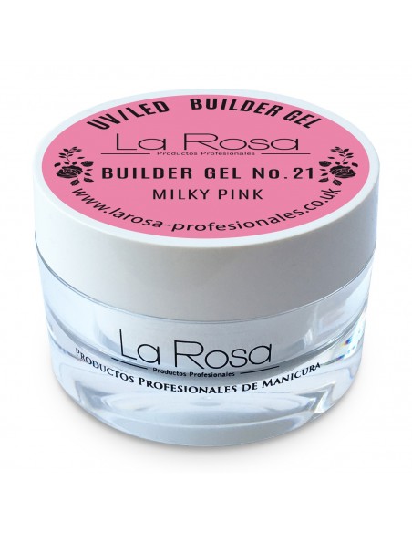 La Rosa Żel Budujący Milky Pink 30 ml.