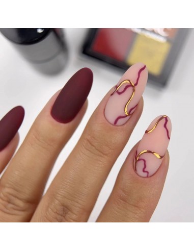 Semilac Pressed Nail Powder CHrome Palette 02