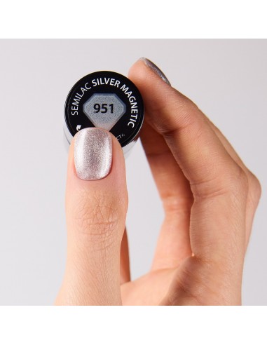 Semilac 951 Silver Magnetic 7 ml.