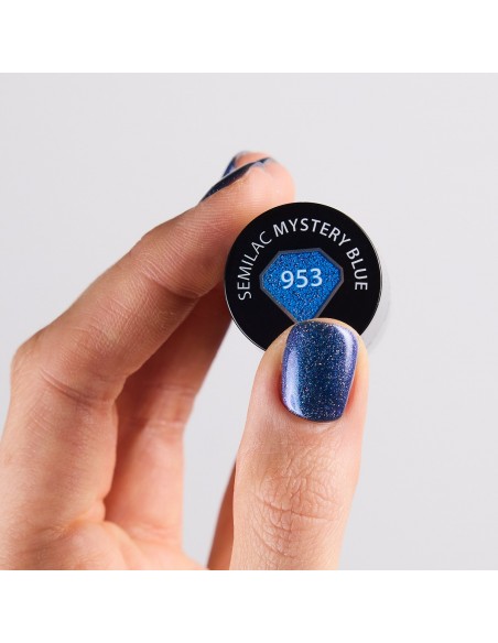 Semilac 953 Mystery Blue 7 ml.