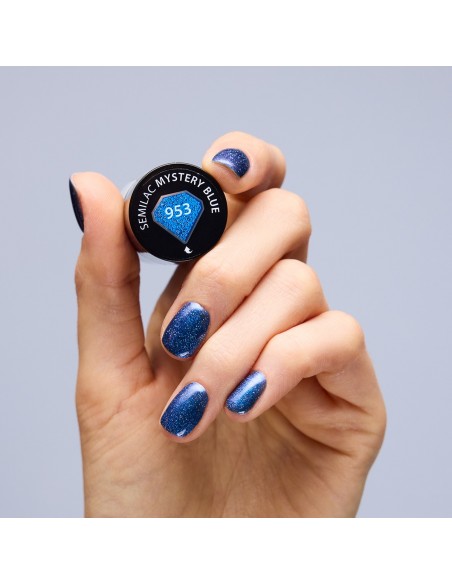 Semilac 953 Mystery Blue 7 ml.