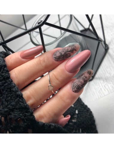 SEMILAC FOLIA TRANSFEROWA 06 BLACK LACE