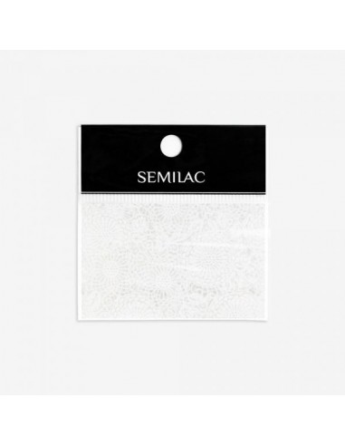 SEMILAC FOLIA TRANSFEROWA 14 WHITE LACE