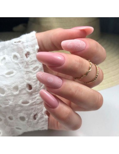 SEMILAC FOLIA TRANSFEROWA 14 WHITE LACE