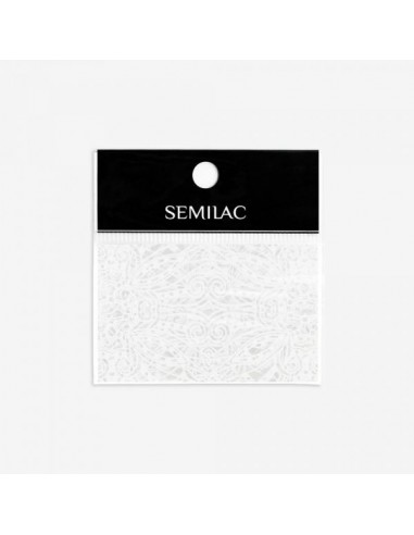 SEMILAC FOLIA TRANSFEROWA 15 WHITE LACE