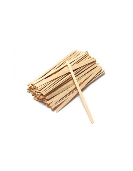 A. SZPATUŁKI DREWNIANE WĄSKIE DŁUGIE 100SZT.