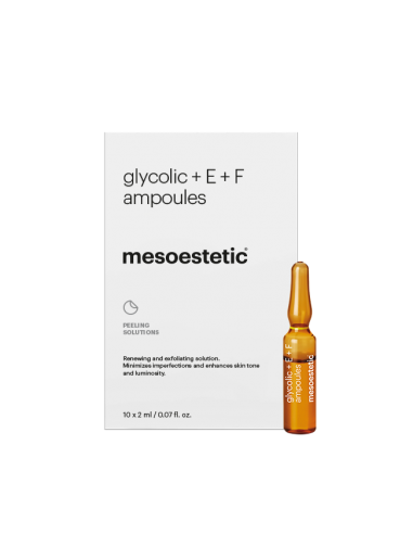 MESOESTETIC AMPUŁKI GLICOLIC+E+F 10X2ML